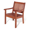 Willington Six Seater Rectangular Hardwood Furniture Set - Heritage Gardens UK Online Garden Centre