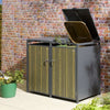 Wimbledon Double Bin Store - Heritage Gardens UK Online Garden Centre