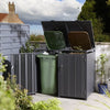 Wimbledon Double Bin Store - Heritage Gardens UK Online Garden Centre