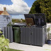 Wimbledon Triple Bin Store - Anthracite