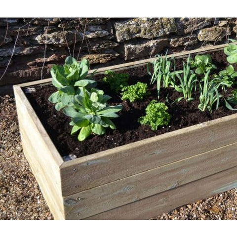4’ Wooden Raised Bed Kit 3 Tier - 4’ Wooden Raised Bed Kit 2 Tier - Grow Your Own