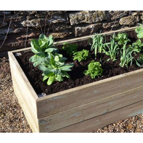 4' Wooden Raised Bed Kit 3 Tier - Heritage Gardens UK Online Garden Centre
