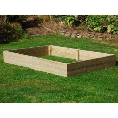 6' Wooden Raised Bed Kit 2 Tier - Heritage Gardens UK Online Garden Centre