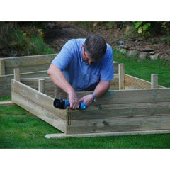 8' Wooden Raised Bed Kit 3 Tiers
