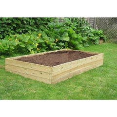 8' Wooden Raised Bed Kit 3 Tiers
