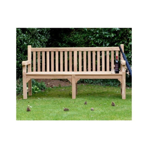 Balmoral Teak Bench 4 Seater 1.8M - Heritage Gardens UK Online Garden Centre