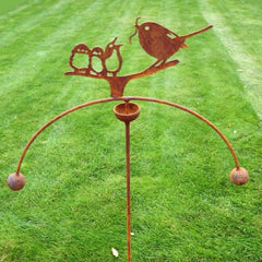 Birds Feeding Wind Rocker