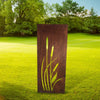 Bullrush Decorative Garden Screen - 2 Sizes - Garden Screens