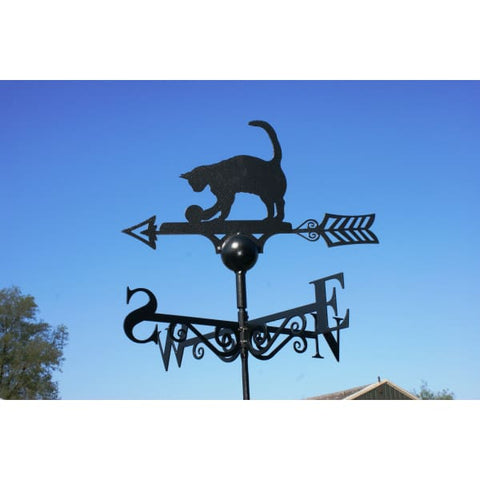 Cat & Ball Weathervane - Heritage Gardens UK Online Garden Centre