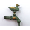 Duck Ornamental Verdigris Garden Tap - Garden Taps