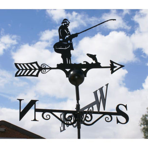 Fisherman Weathervane - Fishernan Weathervane - Weathervanes