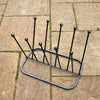 Five Pair Diagonal Boot Rack Round - Boot Racks