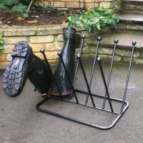 Five Pair Diagonal Boot Rack Round - Heritage Gardens UK Online Garden Centre