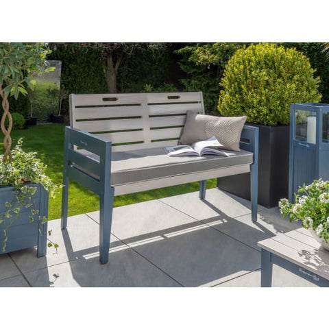 Florenity Galaxy 2 Seat Bench - Florenity Galaxy 2 Seat Bench - Garden Benches