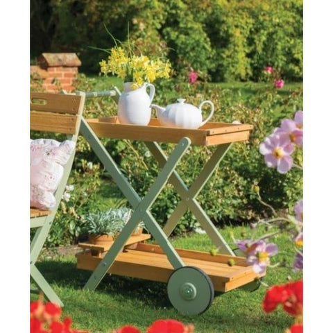 Florenity Verdi Tea Trolley - Garden Tea Trolley