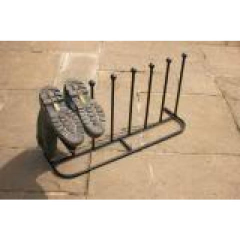 Four Pair Long Boot Rack Stand - Boot Racks