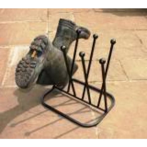 Four Pair Diagonal Boot Rack Stand - Heritage Gardens UK Online Garden Centre