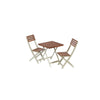 Gablemere Burley Hardwood Bistro Set - 2 Tone - Burley Hardwood Bistro Set - 2 Tone - Bistro Sets