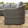 Garden Lover Luxury Corner Set - Grey Weave - All Weather Rattan Garden Furniture