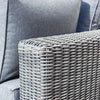 Garden Lover Vienna Lounger Set Grey Weave - All Weather Rattan Garden Furniture