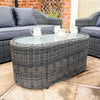 Garden Lover Luxury Sofa Set - Grey Weave - All Weather Rattan Garden Furniture