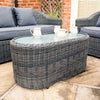 Garden Lover Luxury Sofa Set - Grey Weave - All Weather Rattan Garden Furniture