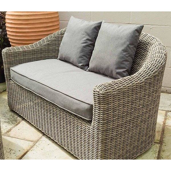 Garden Lover Luxury Rattan Sofa Set Natural Weave Garden Furniture and Garden Building Specialists Heritage Gardens