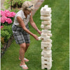 Giant Tumble Tower Pine - Garden Party Games