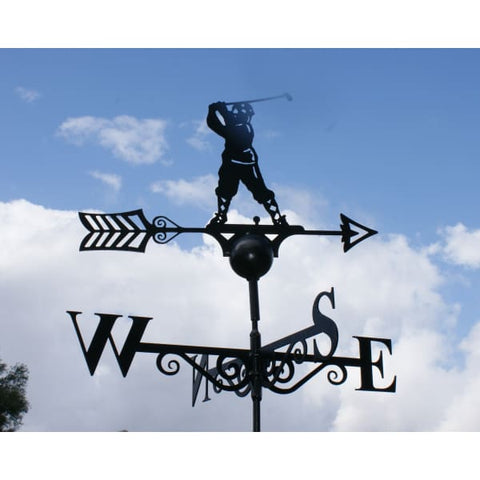 Golfer Weathervane - Heritage Gardens UK Online Garden Centre