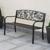 Greenhurst Hummingbird Bronze Garden Bench - Greenhurst Hummingbird Bronze Garden Bench - Garden Benches