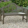 Greenhurst Lutyens Bench - Woodland Grey - Greenhurst Lutyens Bench - Woodland Grey - Garden Benches