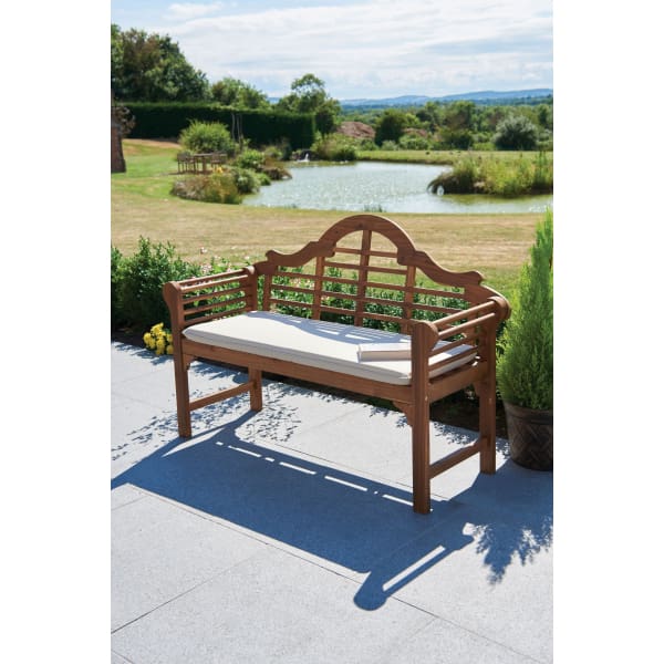 Lutyens style sales garden bench