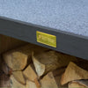 Heritage Log Store - Dark Grey Trim - Heritage Log Store - Dark Grey Trim - Log Stores