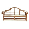 Heritage Solid Teak 3 Seater Lutyens Bench - Heritage Gardens UK Online Garden Centre