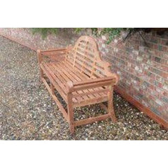 Heritage Solid Teak 4 Seater Lutyens Bench