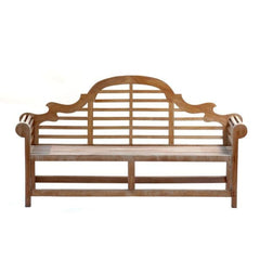 Heritage Solid Teak 4 Seater Lutyens Bench