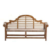 Heritage Solid Teak 4 Seater Lutyens Bench - Garden Benches