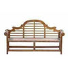 Heritage Solid Teak 4 Seater Lutyens Bench - Garden Benches