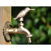 Kingfisher Ornamental Brass Garden Tap - Heritage Gardens UK Online Garden Centre
