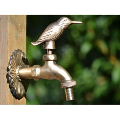 Kingfisher Ornamental Brass Garden Tap