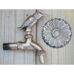 Kingfisher Ornamental Brass Garden Tap