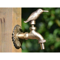 Kingfisher Ornamental Brass Garden Tap