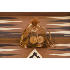 Mahogany Backgammon Set