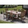 Solid Teak Provence Patio Dining Set - Outstanding Value ! - Teak Garden Furniture