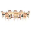 Solid Teak Provence Patio Dining Set - Outstanding Value ! - Teak Garden Furniture