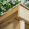Narrow Log Store - Heritage Gardens UK Online Garden Centre