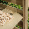 Narrow Log Store - Heritage Gardens UK Online Garden Centre