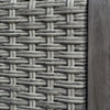 Rowlinson Alderley Rattan Storage Bench - Grey - Heritage Gardens UK Online Garden Centre