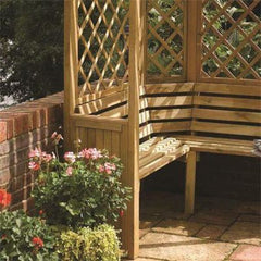 Rowlinson Balmoral Corner Garden Arbour