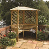 Rowlinson Balmoral Corner Garden Arbour - Heritage Gardens UK Online Garden Centre